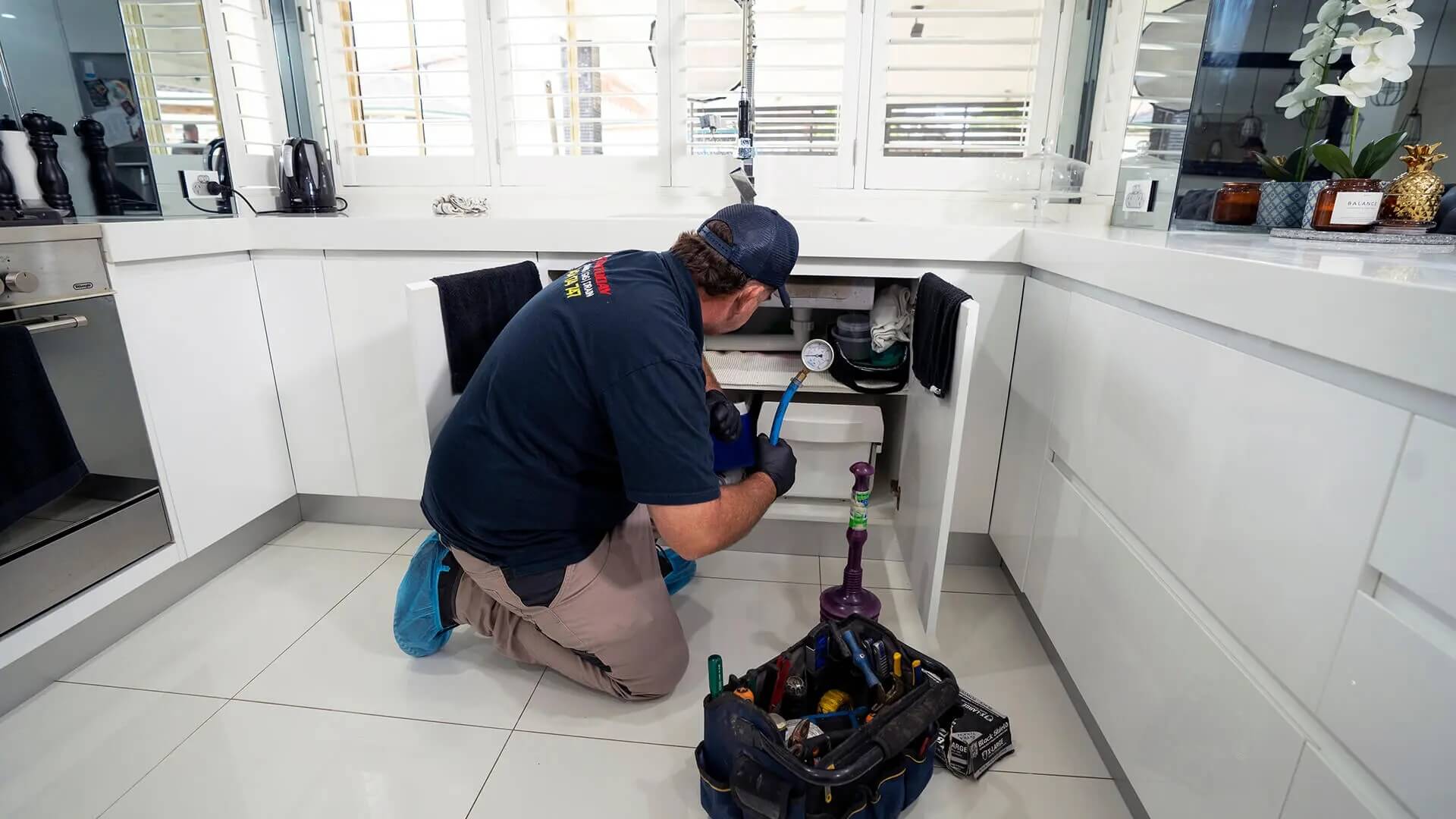 CCTV drain camera inspection